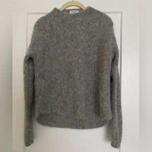 Babaton Chalmers Mock Neck Mohair Alpaca Blend Sweater
